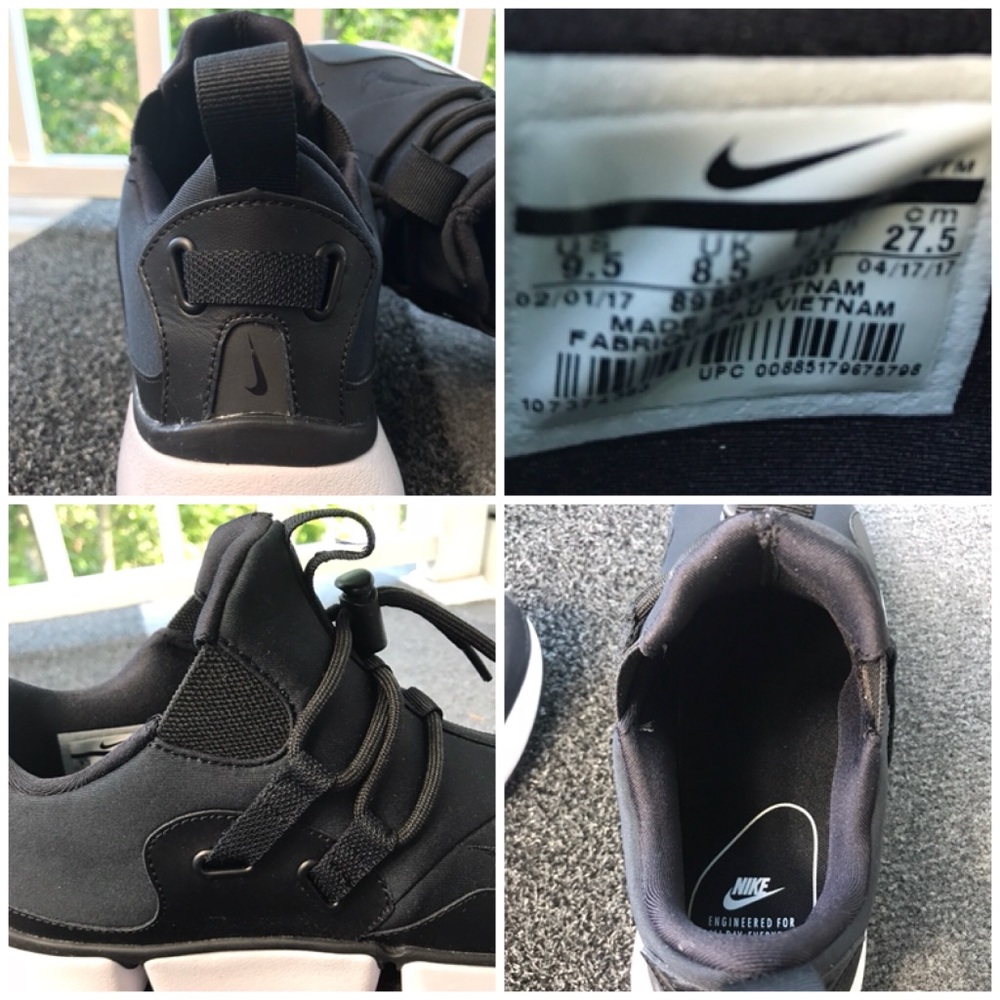 NWT Nike Pocketknife DM Black Men’s Sneakers - Picture 6 of 6